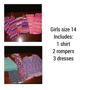 Girls size 14 LOT